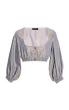 Maki Oh Silk Shantuang Half Top