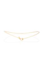 Georg Jensen Yellow Gold Vivianna Dew Drop Neck Ring