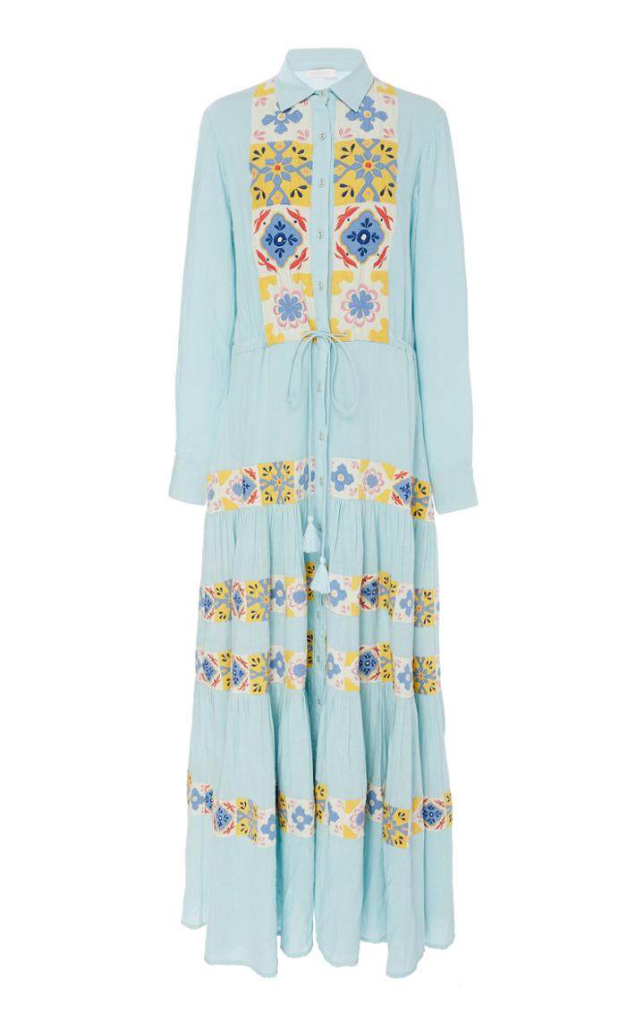 Carolina K Natalie Printed Maxi Dress