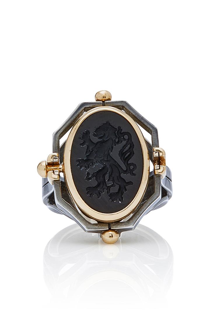 Elie Top Earth Chevalire Ring