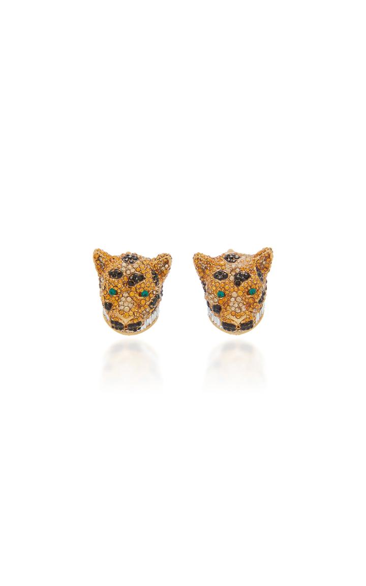 Moda Operandi Dolce & Gabbana Leopard Earring