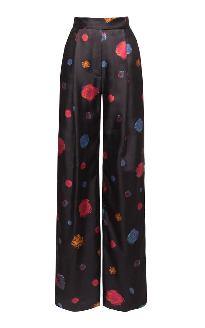 Lake Studio Silk Pleated Pants