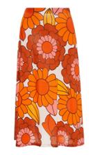 Dodo Bar Or Odetta Floral-print Midi Skirt