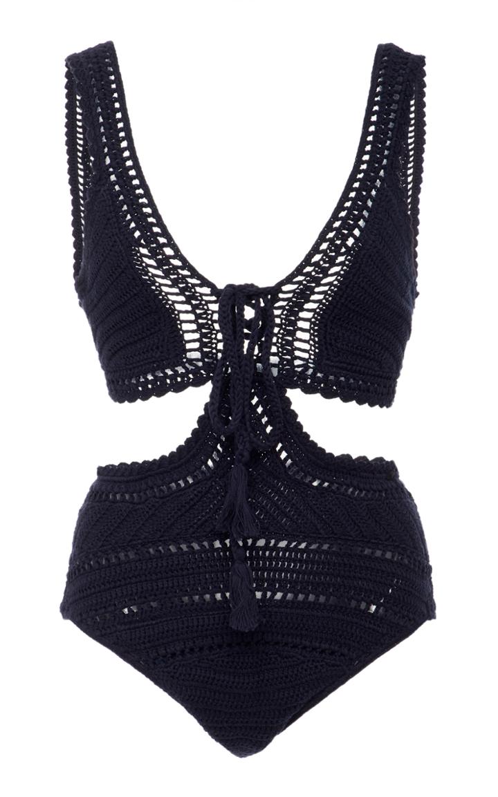 Suboo Lace Front Cut Out One Piece