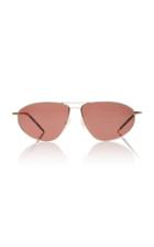 Moda Operandi Oliver Peoples Kallen Aviator-style Gold-tone Sunglasses