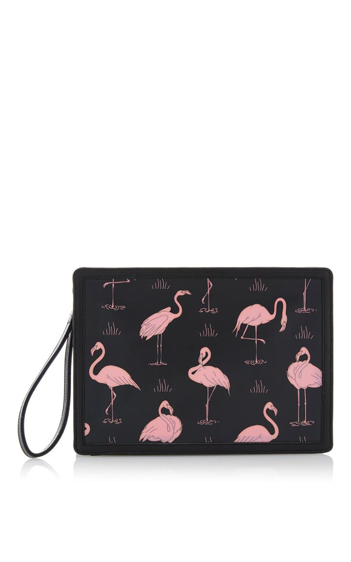 Reine Pink Flamingo Illuminating Clutch