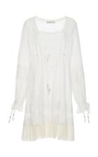 Etro Square Neckline Short Dress