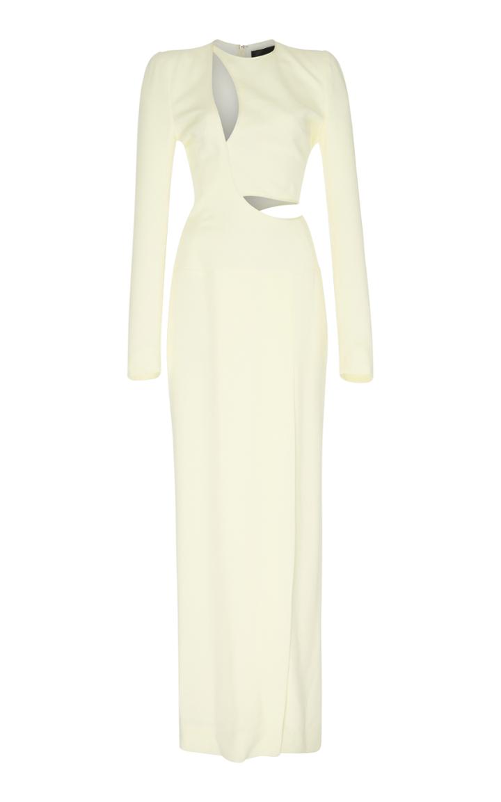 Haider Ackermann Long Sleeve Cut Out Dress
