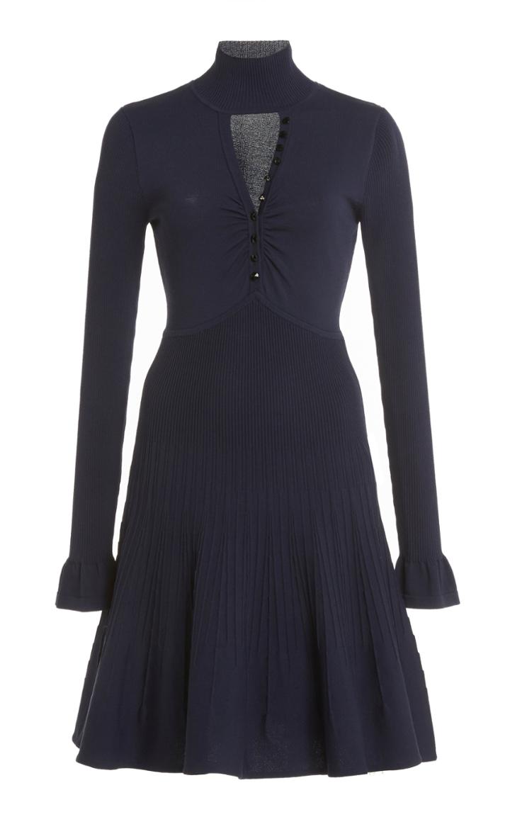 Moda Operandi Temperley London Jazz Cutout Knit Mini Dress