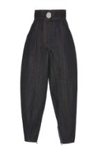 Wanda Nylon High Waist Denim Pants