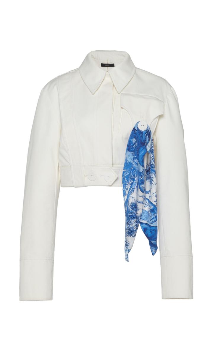 Ellery Everything Matters Cotton Crop Jacket