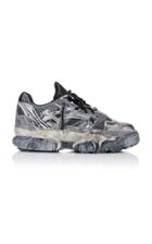 Maison Margiela Fusion Distressed Low-top Sneakers