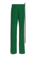Haider Ackermann Straight-leg Linen-blend Banded Detail Pants