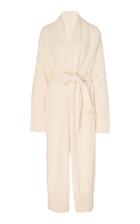Rosetta Getty Belted Shawl Cotton-blend Cardigan