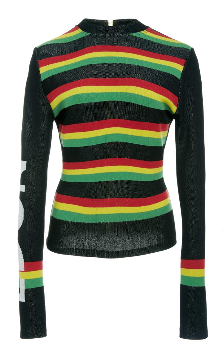 Edun Striped Long Sleeve Sweater