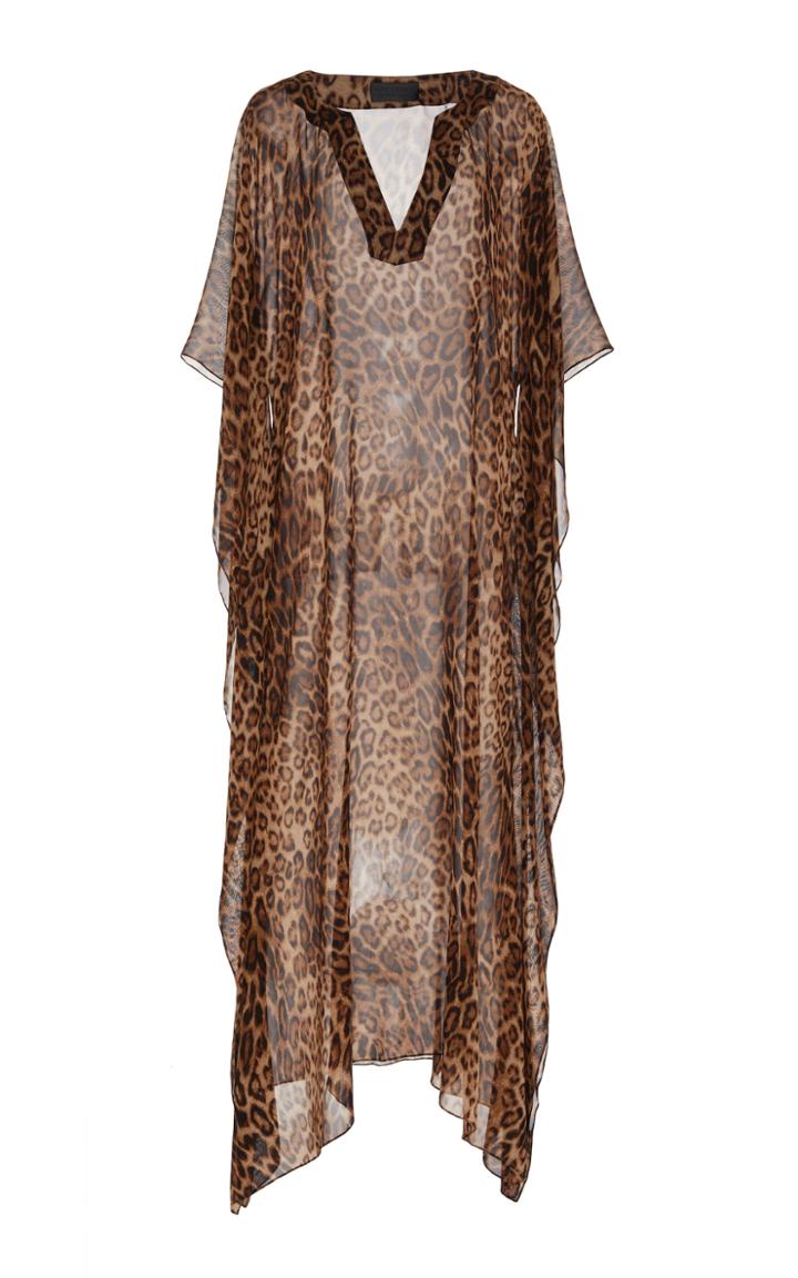 Moda Operandi Nili Lotan Erica Silk Caftan Size: Xs/s