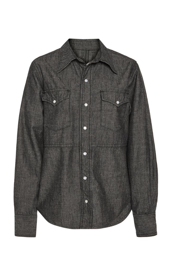 B Sides Cotton-chambray Shirt