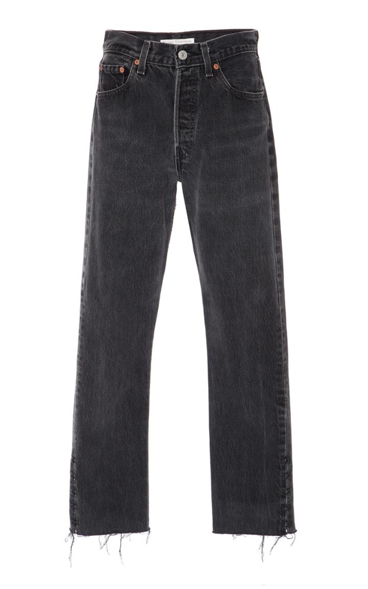 Olivier Theyskens High-rise Straight-leg Jeans
