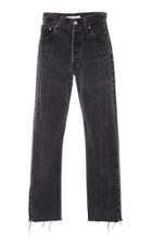 Olivier Theyskens High-rise Straight-leg Jeans