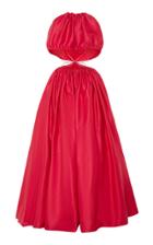 Brandon Maxwell Cutout-accented Gathered Gown