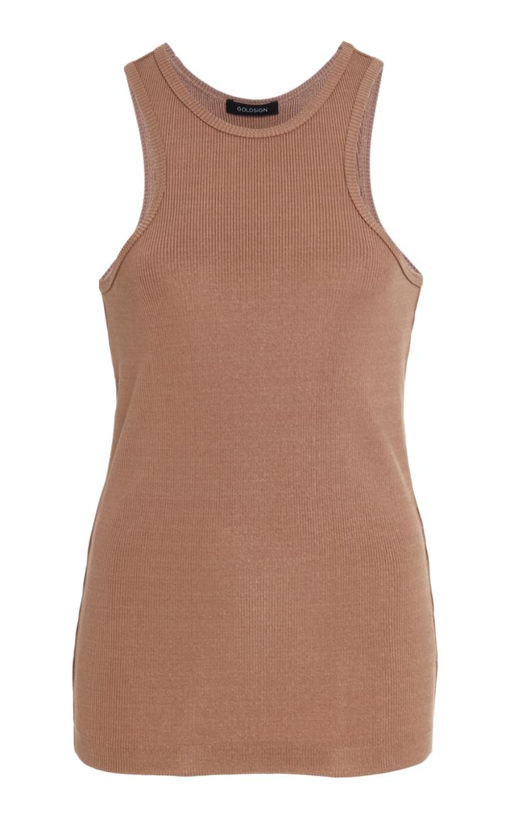 Moda Operandi Goldsign The Rib Tank Size: S