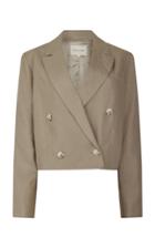 Moda Operandi Loulou Studio Chagos Linen Blazer