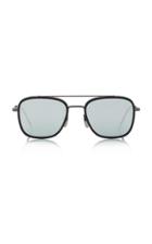Thom Browne Mirrored Metal Aviator Sunglasses