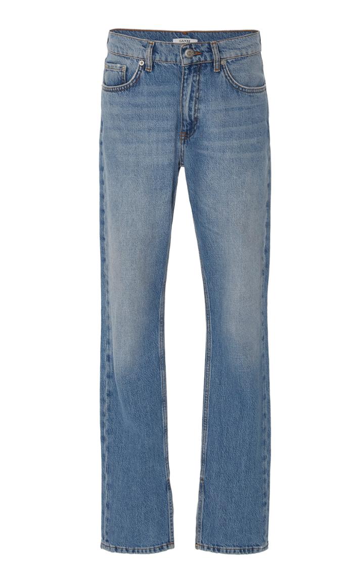 Ganni Camfield High-rise Straight-leg Jeans