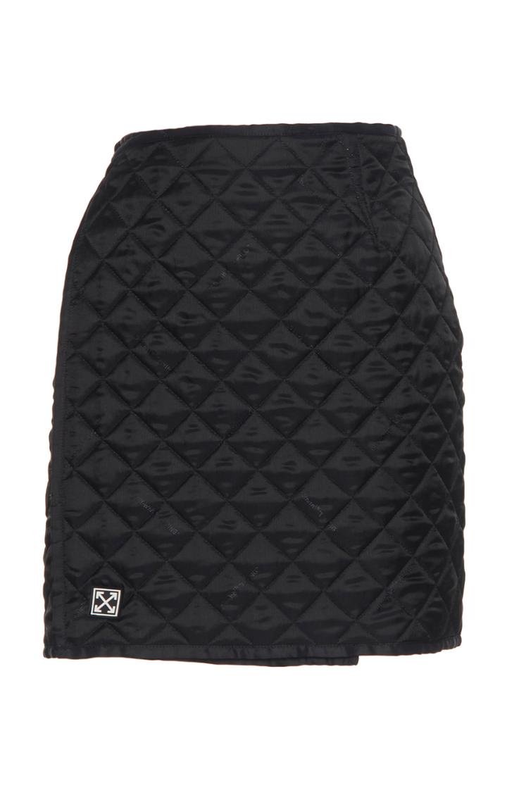 Off-white C/o Virgil Abloh Quilted Mini Skirt