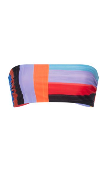 Mara Hoffman Abigail Sunglow Bandeau Bikini Top
