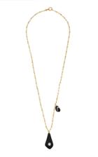 Cvc Stones Rialto And Spunk Pendants On Antique Yellow Gold Chain