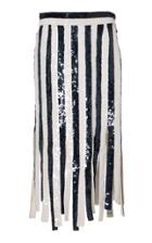 Monse Sequin Fringe Skirt