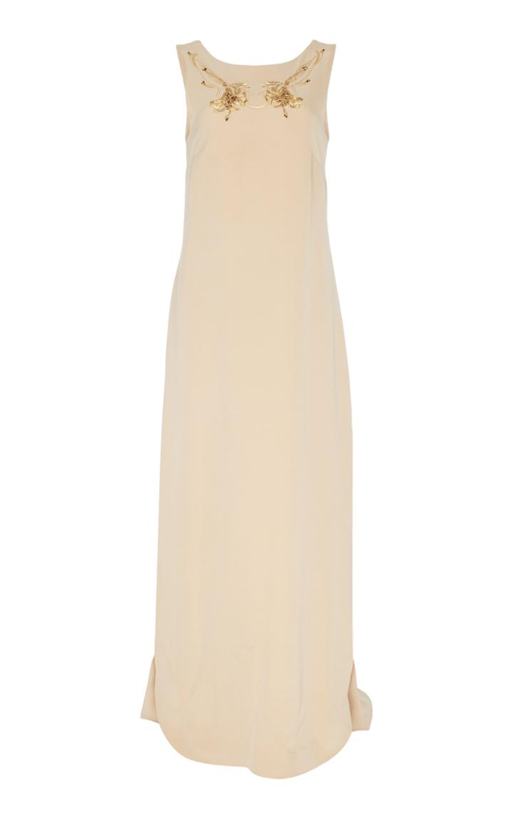 Marei 1998 Yellow Bell Silk Dress