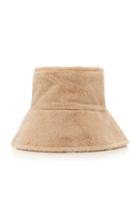 Avenue Camille Faux Fur Bucket Hat