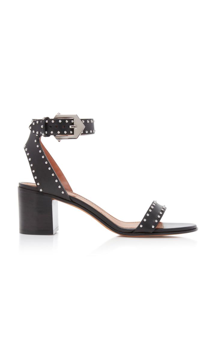 Givenchy Studded Leather Sandals Size: 35
