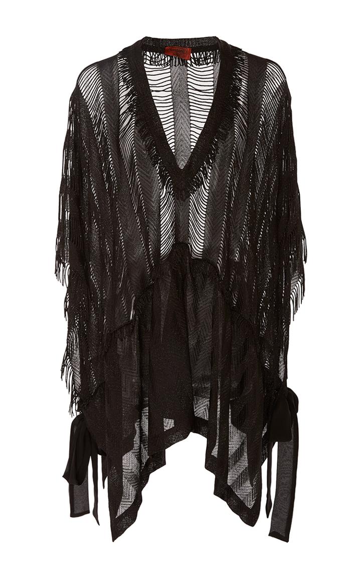 Missoni Mare Zig Zag Lam Fringed Caftan