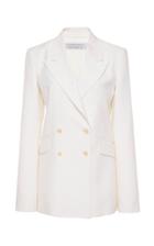 Moda Operandi Gabriela Hearst Angela Double-breasted Wool-silk Blend Blazer Size: 42