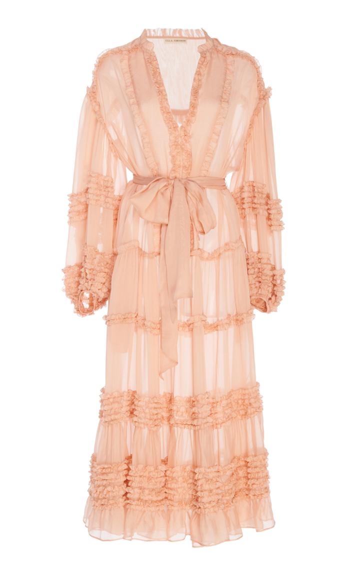 Ulla Johnson Althea Silk Midi Dress