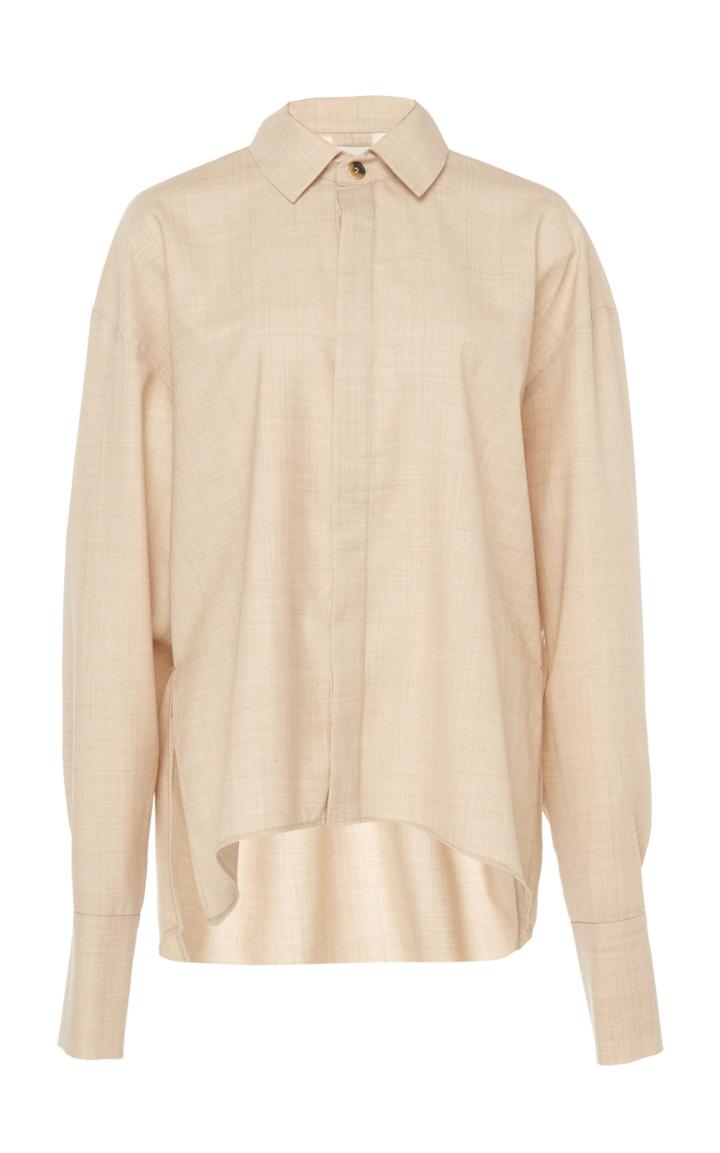 A.w.a.k.e. Tailored Wool Shirt