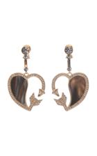 Etro Heart Drop Earrings