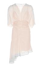 John Galliano Silk Georgette Short Dress