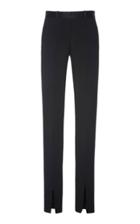 Victoria Beckham Front Slit Crepe Tuxedo Trousers