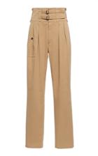 Moda Operandi Dolce & Gabbana Pleated Stretch-cotton Cropped Pants Size: 38