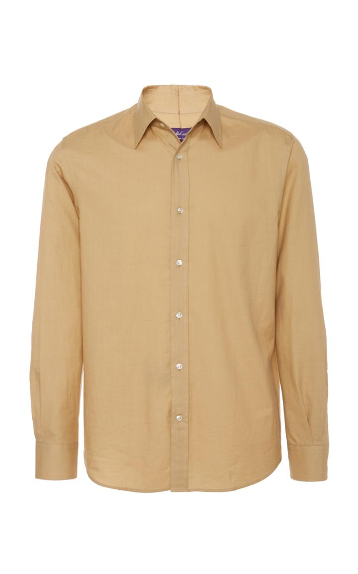 Ralph Lauren Silk Button Up Shirt