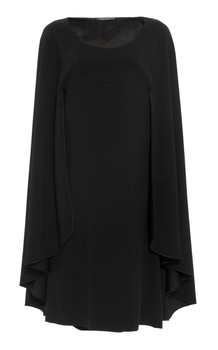 Alberta Ferretti Mini Cape Dress