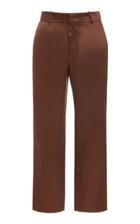 Sies Marjan Toby Satin Straight-leg Pants