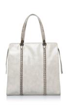 Bottega Veneta Carrara Calf Shoulder Bag With Ayers Trim