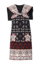 Anna Sui Peacock & Flower Sailor Dress