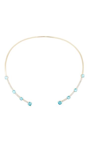 Ara Vartanian Diamond And Apatites White Gold Necklace