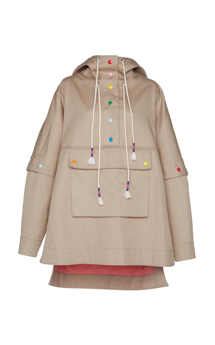 Mira Mikati Rainbow Stud Wake And Surf Bonded Parka